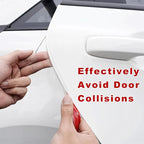 Clear Car Door Edge Guards, 32Ft U Shape Auto Door Edge Trim Anti-Collision Protective Strip, Self-Adhesive Doors Edges Guard Seal Protector for Most Vehicles, Car Accessories