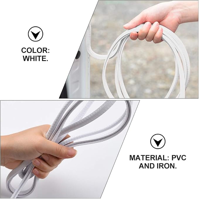 Car Door Edge Guards Rubber U Shape Edge Trim Seal Strips Protector Car Door Edge Protection for Auto Vehicle 10M