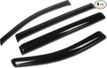 4 Pcs Tape on Window Vent Visor Deflector Rain Guard Compatible with 2011-2014 Toyota Sienna, Acrylic