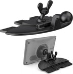 CD Slot Mount Replacement for Garmin GPS Navigator, Universal 17mm Ball Joint CD Player Mount Adapter Compatible with 3.5-7" Garmin Nuvi Series, Phone Holders & Tablet Mounts (No Bracket Mount)