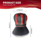 Car Interior Brush, Soft Bristles with Storage Rack, Car Beauty Tools, Car Detailing Brush Kit, Suitable for Most Cars (Red)