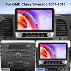 Car Radio Stereo for Chevy Chevrolet Silverado 2007-2013 Tahoe Equinox GMC Sierra Yukon Android 13 with CarPlay Android Auto Bluetooth