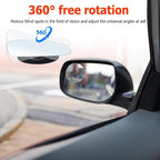 2PCS Blind Spot Mirror, Automotive Exterior Accessories, 360° Adjustable Hd Wide-Angle View For Most Cars, SUVs, Trucks (Round Mirror)