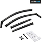 in-Channel Incredibly Durable Rain Guards for Buick Encore GX 2020-2026, Original Window Deflectors, Vent Window Visors, Vent Deflector, 4 pcs. - 620435