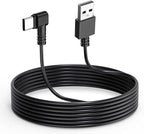Dash Cam Cable for USB C Dash Cam,11.5FT L Angle Type C Adapter Dash Camera Power Cord,Dashcam Charger Cord for Mirror Camera,Driving Recorder,Car DVR
