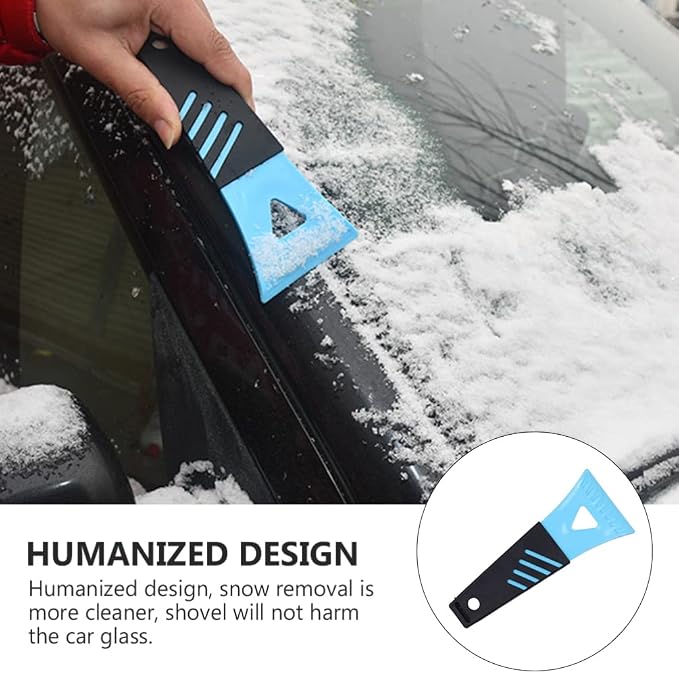 Plastic Refrigerator Ice Shovel Ice Scraper Defrost Shovel Snow Ice Remover Scoop Freezer Shovel Defroster Cleaning Freezer Frost Shovel Fridge Cleaning Tool - 2 Pack