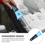 Plastic Refrigerator Ice Shovel Ice Scraper Defrost Shovel Snow Ice Remover Scoop Freezer Shovel Defroster Cleaning Freezer Frost Shovel Fridge Cleaning Tool - 2 Pack