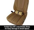 Waterproof Towel Car Seat Cover, Sweatproof Non-Slip Seat Protector, Universal Fit for Front Bucket or Rear Bench Seat of Cars, SUVs, Vans, Trucks, Compatible with Airbags and Armrests