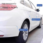 12 Pack Invisible Car Door Edge Guards Rubber Clear Adhesive Door Edge Protector Anti-Scratch Trim Guard for Door Ding Prevention Bumper Body Protecting Painted Surface in Crowded Parking Lot