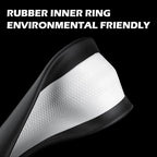 Leather Steering Wheel Cover for Chevy Silverado 1500 2500 3500, 14.5-15 inches Car Steering Wheel Cover with Non-Slip Breathable (Carbon Black)
