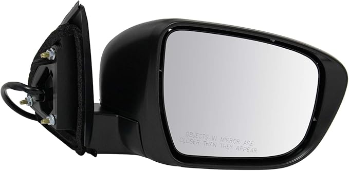Passenger Side Power Mirror Paint to Match with Housing Turn Signal Compatible with 2017-2019 Nissan Rogue Sport NI1321300