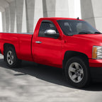 Voron Glass in-Channel Extra Durable Rain Guards for Trucks GMC Sierra 2007-2013 Regular Cab, Window Deflectors, Vent Window Visors, 2 Pieces - 210004v