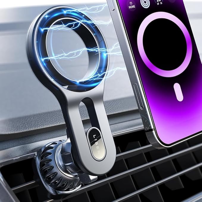for MagSafe Car Mount, Magnetic Phone Holder for Car Vent Phone Mount, Air Vent Hands Free Phone Mount, Super Magnetic Phone Mount, Gifts Car Phone Holder Magnetic for iPhone 17 Pro Max 16 15