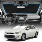 for Toyota Avalon Sun Shade Windshield Cover - Custom Fit Avalon Accessories 2013-2018 Sunshade Foldable UV Protection & Heat Shield Sun Visor Accessories