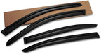 Window Rain Guards Visors for 2008-2017 Honda Accord, Out-Channel Window Vent Wind Deflectors Shades for 08-17 Accord