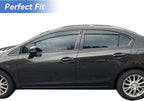 Window Visors Rain Guards for 2012 2013 2014 2015 Honda Civic, Out-Channel Window Vent Wind Deflectors Visors Shades for 12 13 14 15 Civic Sedan