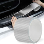 Car Door Edge Guards, 2.7In x 33Ft Door Sill Guard Protector, Anti-Scratch Adhesive Tape, Automotive Anti-Collision Strip for Car Door Edge/Front and Rear Bumper/Door Sill Protector