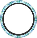 Sea Turtle Steering Wheel Cover Anti-Slip,Sweat Absorption Universal 15 inch Steering Wheel Covers Cute car Accessories for Men Women