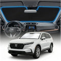 for Honda CRV Sun Shade Windshield Cover - Custom Fit CR-V Accessories 2023-2025 2026 Sunshade Foldable UV Protection & Heat Shield Sun Visor Accessories