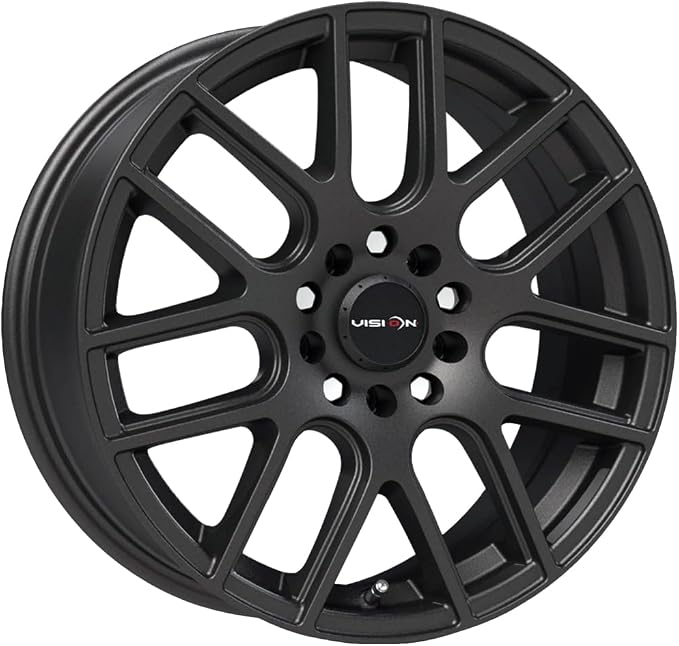 426 Cross Matte Black Wheel with Painted Finish (15x6.5"/4x100mm)