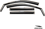 Voron Glass in-Channel Extra Durable Rain Guards for Trucks Ford Ranger 2019-2023 SuperCrew, Window Deflectors, Vent Window Visors, 4 Pieces - 220160