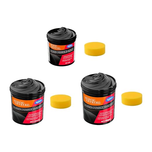 Multi-Purpose Restorer, 300g Black Polish for Removing Scratches from Car Exterior Interior & Home Items