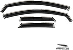 Voron Glass in-Channel Extra Durable Rain Guards for Mazda CX-30 2020-2026, Window Deflectors, Vent Window Visors, 4 Pieces - 201235
