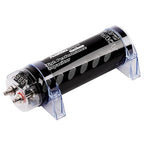 ACAP-D2000 Car Audio 24 Volt Surge Power Capacitor Kit for Car Stereo Amplifier with Digital Display and Electronic Protection, Black (2 Farad)