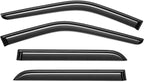 2011-2019 Tape-On Rain Guards for Ford Explorer Extra Thick Side Window Deflector Visors Base XLT Limited Sport Platinum 2012 2013 2014 2015 2016 2017 2018