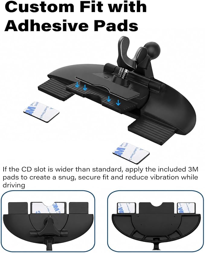 for Magsafe CD Phone Holder for Car [17 Strong Magnets] Magnetic CD Player Phone Mount, Hollow Socket CD Slot Phone Mount for iPhone 17 16 15 14 13 12 Series Pop Grip Ring Holder Magsafe Case