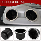 2PCS Cup Holder Insert, Car Cup Holder Expander, 4.3" x 3.6" x 3.3" Large Plastic Drop in Cup Holders, Recessed Drink Can Holders Replacement Accessories for RV Boat Car Couch Golf Cart