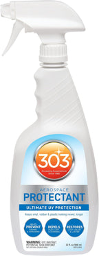 303 Aerospace Protectant for Vinyl, Plastic & Rubber, 32 oz | Provides UV protection while helping prevent fading, cracking, and discoloration.