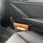Car Tissue Holder - Sun Visor Napkin Holder, PU Leather Backseat Tissue Case for Truck (Brown)