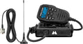 Midland - MXT275 MicroMobile GMRS Radio - 15 watts Two-Way Radio with Integrated Control Microphone - Overland Caravanning Tractors - Detachable External Magnetic Mount Antenna - 8 Repeater Channels