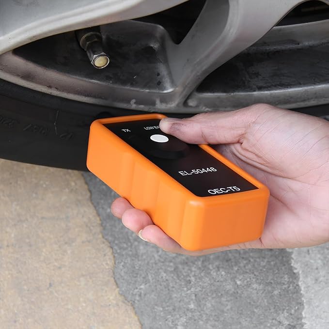 TPMS Relearn Tool for Car Tire Sensor, EL-50448 Tire Pressure Monitor Sensor Activation Reset Tool OEC-T5, System Programming Training for Most Series Vehicles