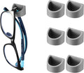 Sunglass Organizer 6 Pack, Glasses Holder & Eyeglass Holder for Eyewear, Sunglasses, Reading Glasses. Sunglass Holder for Home, Office, Car, Driver, Workshop. Glasses Accessories (Grey)