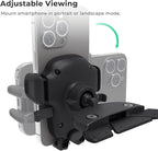 Easy One Touch Signature CD Slot Mount - Universal Car Phone Holder for iPhone, Google, Samsung, Moto, LG, and all other Smartphones