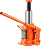 Hydraulic Bottle Jack, 20 Ton/44092 lbs Low Profile Welded Bottle Jack with 6.69''-12.6'' Lifting Range & 3-Section Long Handle, for Car, Pickup, Truck, RV, Auto Repair, Industrial Engineering