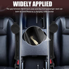 Car Seat Gap Plug with Storage Slot, Car Seat Gap Filler, 2PCS | Auto Gap Filler Organizer with Cup Holder, Universal Carseat Side Gap Filler Strip Between Front Seats & Console for Most Car