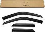 Window Rain Guards Visors for 2009-2018 Dodge Ram 1500 Quad Cab, Out-Channel Window Vent Wind Shades Deflectors for 09-18 Ram 1500 Extended Cab