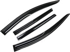 Smoke Tinted Tape-On Side Window Visor Designed for Toyota Sienna 2021 2022 2023 LE XLE XSE Limited Platinum Shatterproof Window Deflectors 4 pcs