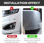 Universal Car Door Edge Protector, Clear Sill Guard Film with Anti-Collision Protection for Most Vehicles (33Ft x 2.7In, Transparent)
