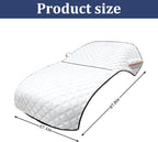 Car Windshield Snow Cover, 7-Layer Thickened Windproof Waterproof Windscreen Snow LCE Frost Protection, Automotive Exterior Windshield Ice Cover, Universal for Vehicles (57.1 × 87.8'')