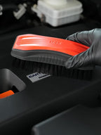 Carpet Cleaning Brush, 2Pcs Universal Leather & Upholstery Brush,Durable Nylon Bristles for Car Detailing,Ideal for Cleaning Seats, Carpets & Interior Surfaces,Gentle,Effective Detailing Tool