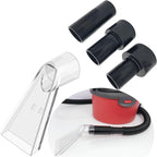 Universal Fits All Brands' Shop Vacs with 2-1/2" & 1-7/8" & 1-1/4" Adapter Clear Extraction Accessory for Auto Detailing, Shop Vac Extractor Attachment Kit for Wet-Dry Vacuum Cleaners