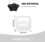 for Bronco Front Reading Light Panel Trim Cover Compatible with 2021-2025 Ford Bronco Interior Accessories 2-Door 4-Door, White (with AUX Switches)