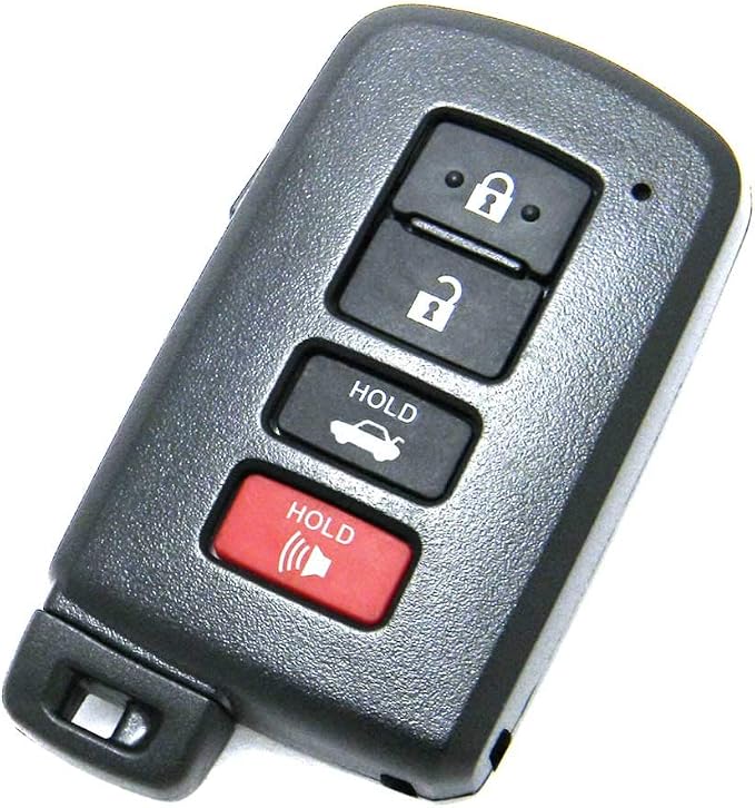 OEM Electronic 4-Button Smart Key Fob Remote Compatible with Toyota (FCC ID: HYQ14FBA, P/N: 89904-06140)