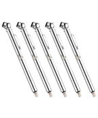 Pencil Tire Pressure Gauge, 5 Pack, 10-75 PSI, Pencil Air Pressure Gauge for Tires