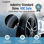 WET LOOK All Season Dressing 5 Gallons -Exterior Rubber & Plastic Solvent Based Dressing for Car Detailing | Produces a Deep, Rich, Long lasting shine | Safe For Cars Trucks, Motorcycles, RV