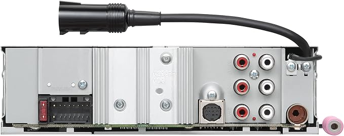 KMR-M332BT Car & Marine Stereo - Single Din, Bluetooth Audio, USB MP3, Aux in, AM FM Radio SiriusXM Ready, Weatherproof, Multi Color Illumination
